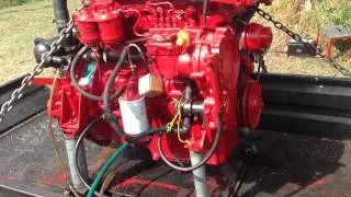 Ford 1989 2722E SP 90 hp 4 cylinder marine diesel engine