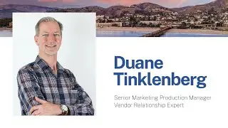 Duane Tinklenberg &ndash; Senior Marketing Production Manager | Vendor Relationship Expert