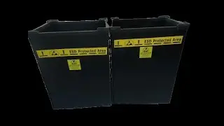 CUSTIMIZED SIZE ESD SAFE ANTI STATIC DUST BIN FOR CLEANROOM
