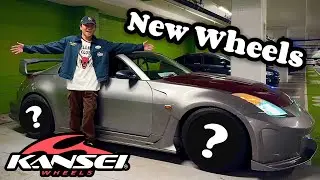 New Wheel & Tire Setup TRANSFORMED My 350Z 😫💦 (Kansei Corsa + DWS06)