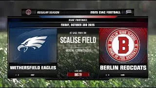Berlin vs. Wethersfield Football 10/3