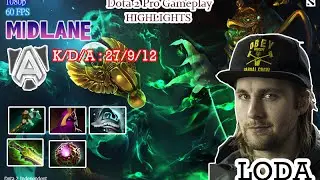 Dota 2 Pro Gameplay Highlight | Alliance Loda Play as Necrophos | Professional Player