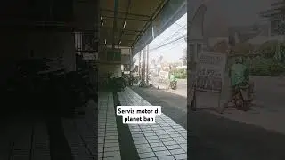 servis motor di planet ban #animal #catlover #simeong #cat #kucing #simeonk #service #planetban