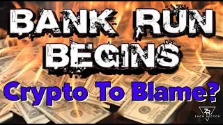 Начинаются набеги на банки! Виновата криптовалюта?
