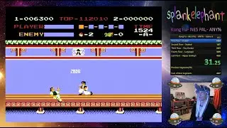 Kung Fu - NES PAL - Game A - Practice (Session #8)