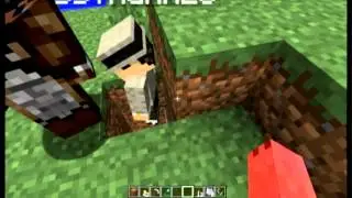 PigOutPoint Minecraft: Series 2: Flypast of the island so far and the Piston Room Portal