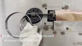 Customized High Quality 2D CNC Flat Wire Bending Machine for Ring Shape