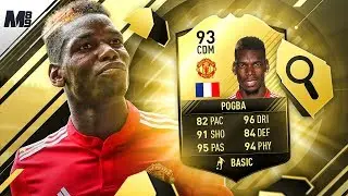 FIFA 17 93 POGBA REVIEW | 93 POGBA PLAYER REVIEW | FIFA 17 ULTIMATE TEAM