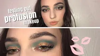 Testing out affordable PROFUSION COSMETICS MAKEUP!!!