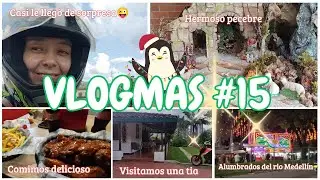 🦌VLOGMAS #15 VISITAMOS UNA TIA🥰 ALUMBRADOS 🎄COMIDA DELICIOSA 😋