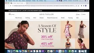 How to Buy Ann Taylor Items on Sale Online