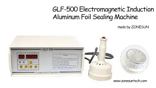How to use GLF-500 Electromagnetic InductionAluminum Foil Sealing Machine