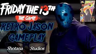 Retro Jason Gameplay (Compilation) w/ NES Music | Friday the 13th: The Game | Shotana Studios