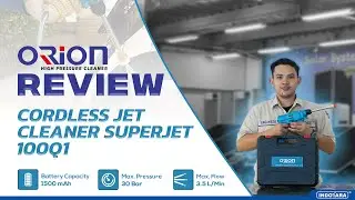 TERBARU !! DENGAN TEKANAN AIR MAKIN BESAR ORION CORDLESS JET CLEANER SUPERJET100-Q1