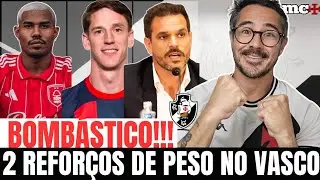 BOMBÁSTICO: 2 REFORÇOS DE PESO FECHANDO CONTRATO COM O VASCO? ADMAR AGIU AGORA!
