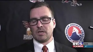 Tucson Roadrunners hockey coach Van Ryn leaving team