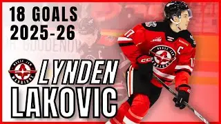 Lynden Lakovic All (18) Goals 2025-26 | Capitals Highlights