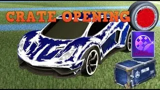 Mystery Decal, Painted Zombas! Rocket League Turbo/CC4 Crate Opening!