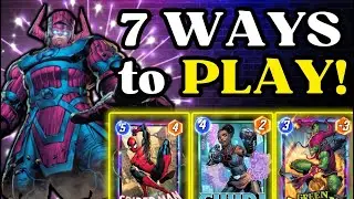 EVERY WAY to PLAY GALACTUS in Marvel SNAP | Gameplay | Marvel SNAP