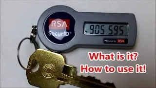 Токен RSA SecureID / брелок: двухфакторная аутентификация: Eye-On-Stuff
