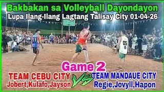 Game2:Team Cebu City Jobert,Kulafo,Jayson Vs.Team Mandaue City Regie,Jovykk,Hapon.
