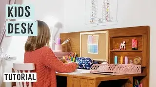 Build a Kids Desk Yourself 🛠️ Easy DIY Project!