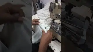 sewing tips and trick flatlock piping folder setting #shorts #sewing #sewinghack
