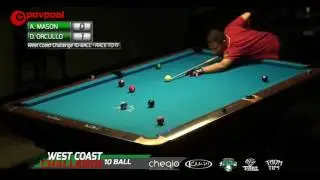 #1 &bull; Dennis ORCOLLO vs Alex MASON / 2016 WCC 10-BALL