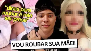 TIKTOKERS romantizando roubos é bizarro!