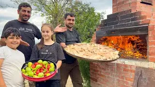 The Ultimate Mountain Village Feast! 🔥 Oven-Grilled Chickens in a Remote Cabin 🏔️🍗 (Rustic Cooking)
