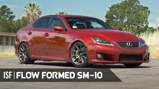 Lexus IS-F on Apex Flow Formed SM-10 Wheels