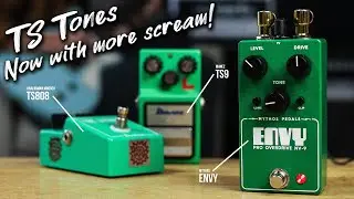 Mythos Envy Overdrive Demo & Shootout | Envy vs TS9 vs TS808 Tube Screamer