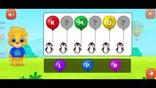 Guess the Missing Alphabet | K L M N O P | Kids Learning Fun...