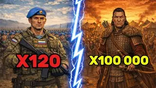 120 ДЕСАНТНИКОВ ВДВ ПРОТИВ 100 000 ОРДЫ АТТИЛЫ