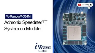 iWave introduces Achronix Speedster7t designed for AIML & data acceleration applications