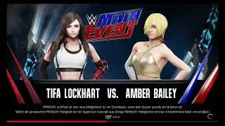 Tifa Lockhart [Final Fantasy 7] vs. Amber Bailey [Dead Rising] ★ [WWE2K19]