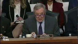 WATCH: Sen. Durbin questions Bondi in confirmation hearing