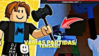 5 PARTIDAS TENSAS DE FERA!! 🔥🥸 (Flee the facility)