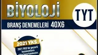 Bilgi Sarmal TYT Branş Deneme-1 Biyoloji Çözümleri #bilgisarmal #branşdeneme #biyoloji