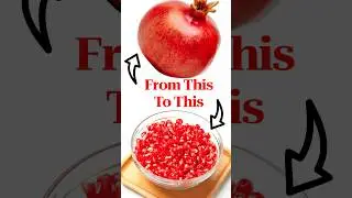 BEST Way To Open & Eat Pomegranate