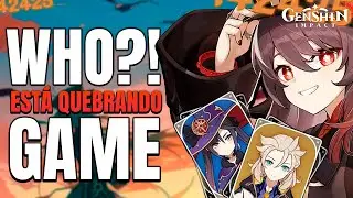 HU TAO COM ALBEDO E MONA FICOU SUPER BROKEN? - GENSHIN IMPACT
