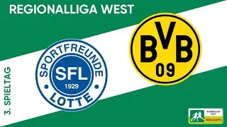 Torspektakel am Lotter Kreuz I VfL Sportfreunde Lotte - Borussia Dortmund U23 I RL-West