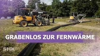 Fernwärme grabenlos: Aquatherm & Tracto im Einsatz | SHK-TV Reportage