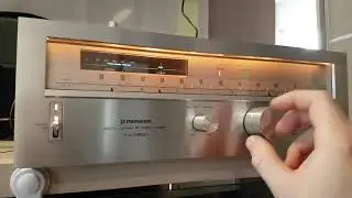 Is The Best ? Pioneer TX 7800 - Music On Top Vintage Stereo Audio Tuner - After Restoration -
