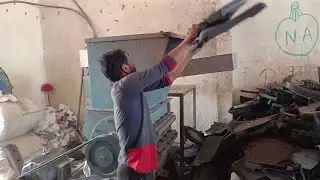 Plastic Chair Grinder Machine | Waste Chair Scrap Grinder Machine