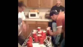 flip cup race