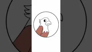 Drawing cute animals p1 *Eagle*~//digital drawing(speedpaint)