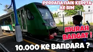 Pertama X Dari Pesisir Selatan ke Bandara Minangkabau internasional Padang Naik kereta Api . 