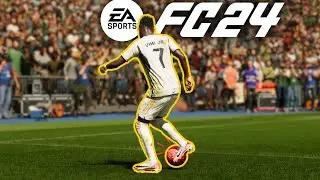 Как делать Эластико и Обратный Эластико в FC 24 &mdash; Трюк с Эластико в EA Sports FC 24 #fc24