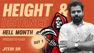 HEIGHT & DISTANCE | NDA 1 2023 MATHS CLASSES | HELL MONTH | TEAM ARPIT